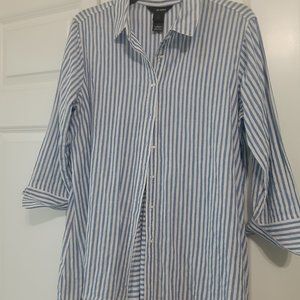 Ali Miles cotton  swing shirt